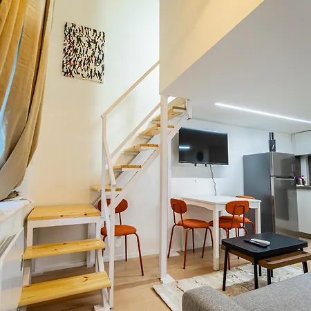 公寓 Cute Gallery Flat In Budapest, Autumn
